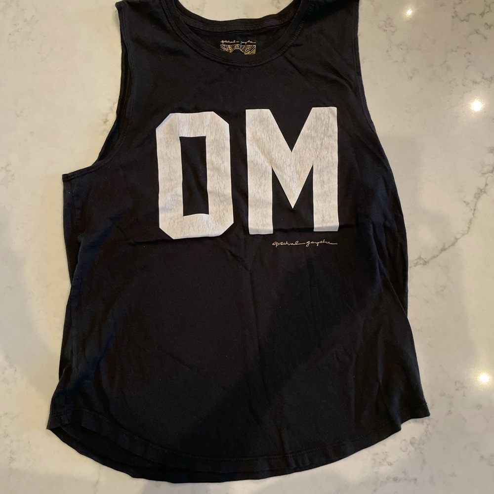 Spiritual gangster tank. Size small.